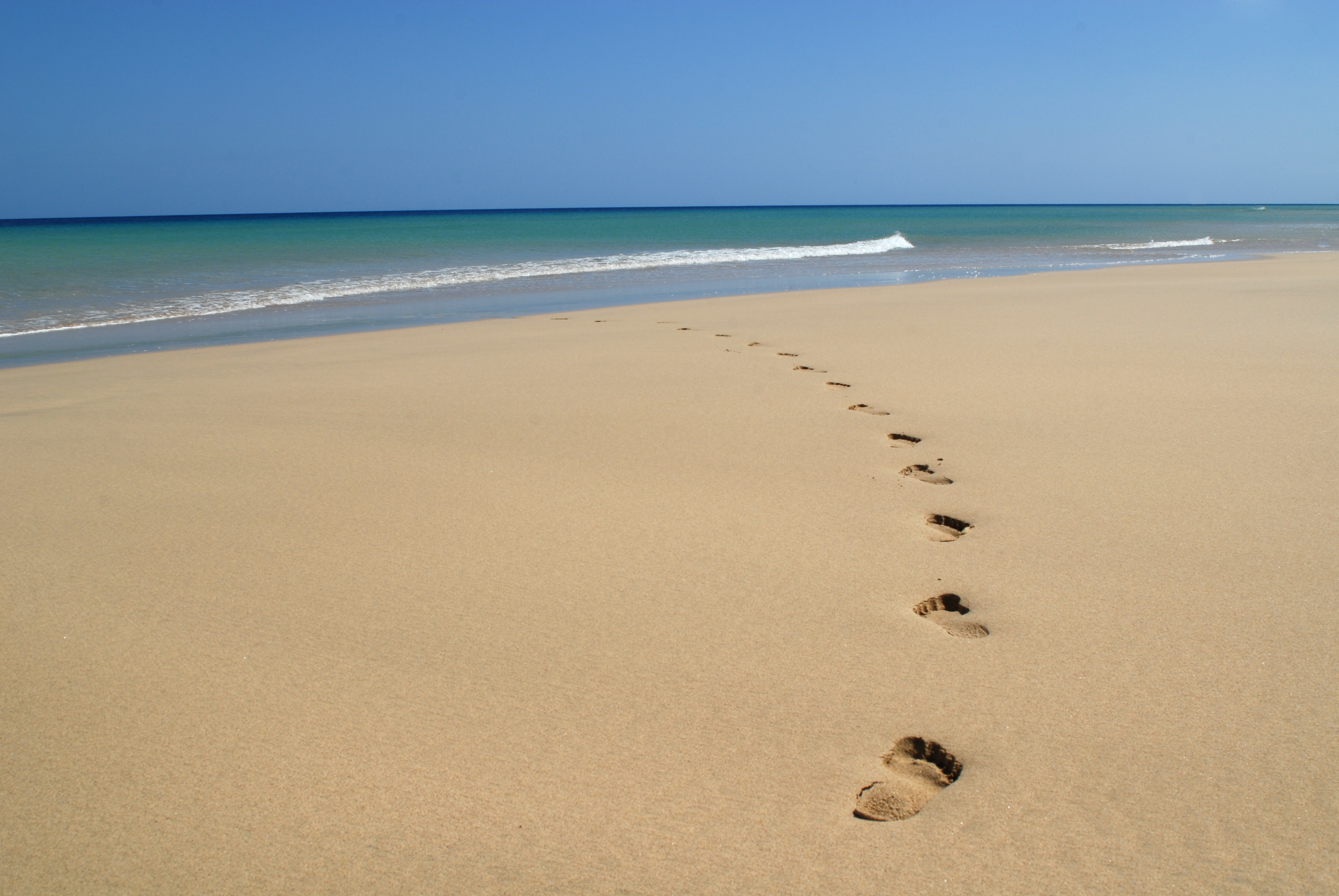 beachtootprints